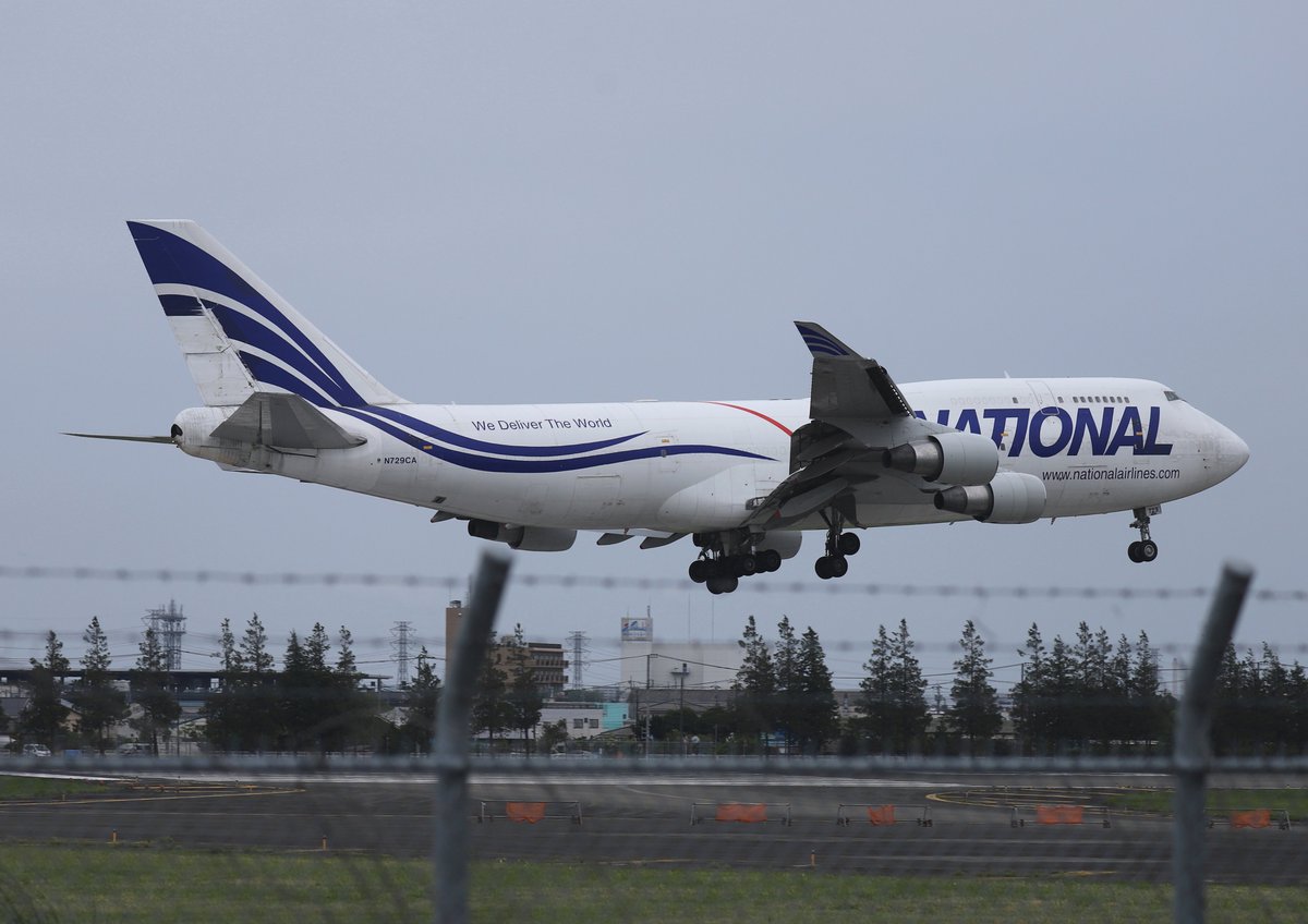 2024年4月29日
#横田基地（Yokota Air Base）
#OKO #RJTY
⑦National Airlines   Boeing 747-412(BCF)   N792CA

日本は祝日でも米軍は平日という訳で横田に展開しました。
ご一緒、お会いした皆様ありがとうござました。