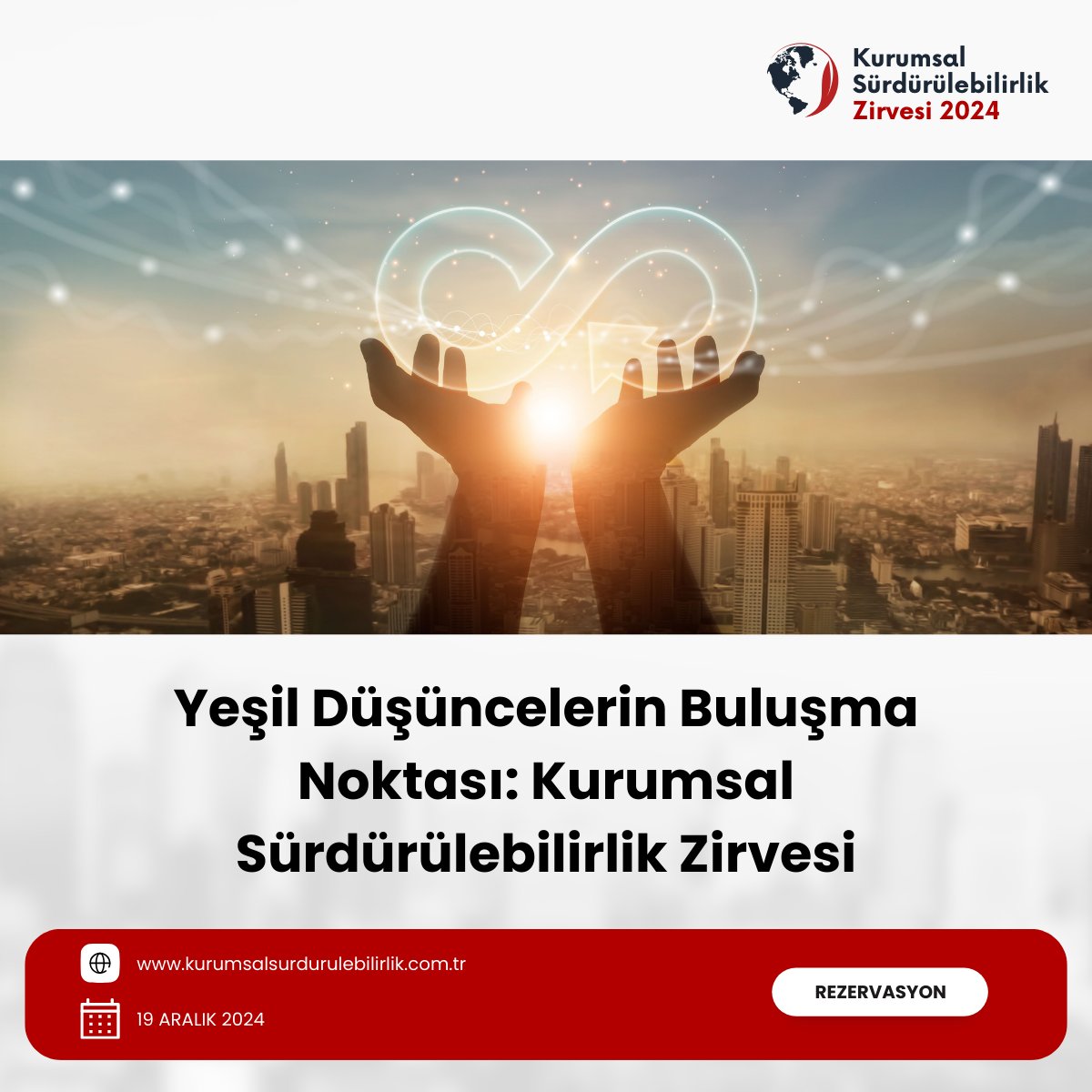 👉🏻 Kurumsal Sürdürülebilirlik Zirvesi

📌Tarih: 19 Aralık 2024
📌Sürdürülebilir iş stratejileri, sektör liderlerinden ilham veren hikayeler.

👉🏻 Daha fazla bilgi ve sponsorluk için:
info@kurumsalsurdurulebilirlik.com.tr

#sürdürülebilirlik #kurumsalsürdürülebilirlik