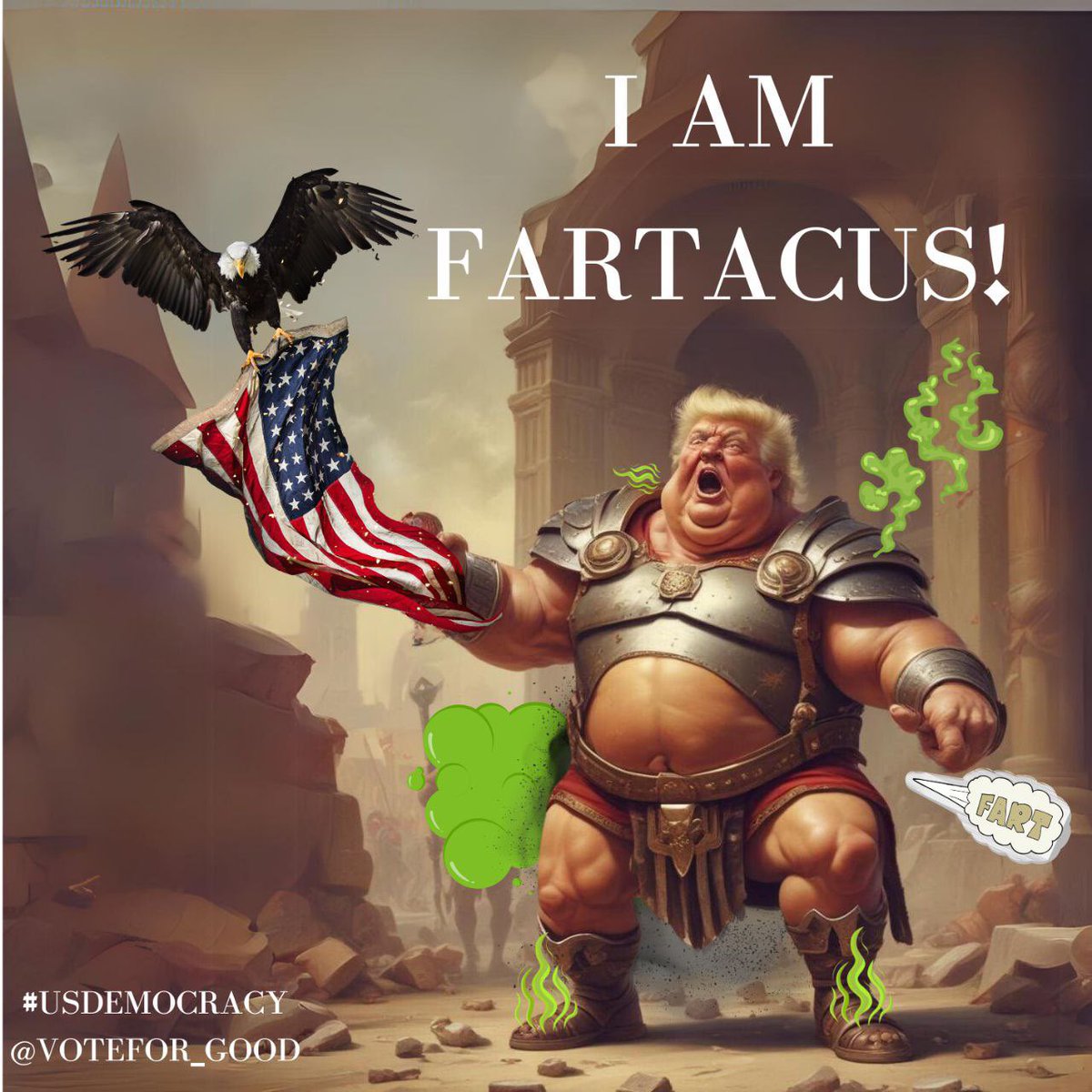 @itsFoxCrypto Definitely $fart 
Like Fartacus  @FartOnSolana 

 #TrumpSmells #TrumpTrial
#fart #maga #TrumpFart #trump #TrumpFarts #trump #TrumpSmells #TrumpSmellsBad #memecoin #solana #Bitcoin    #BitcoinHalving2024 $fart #shiba 
#floki #MemeCoinSolana #eth #shib #Catcoin #FLOKI