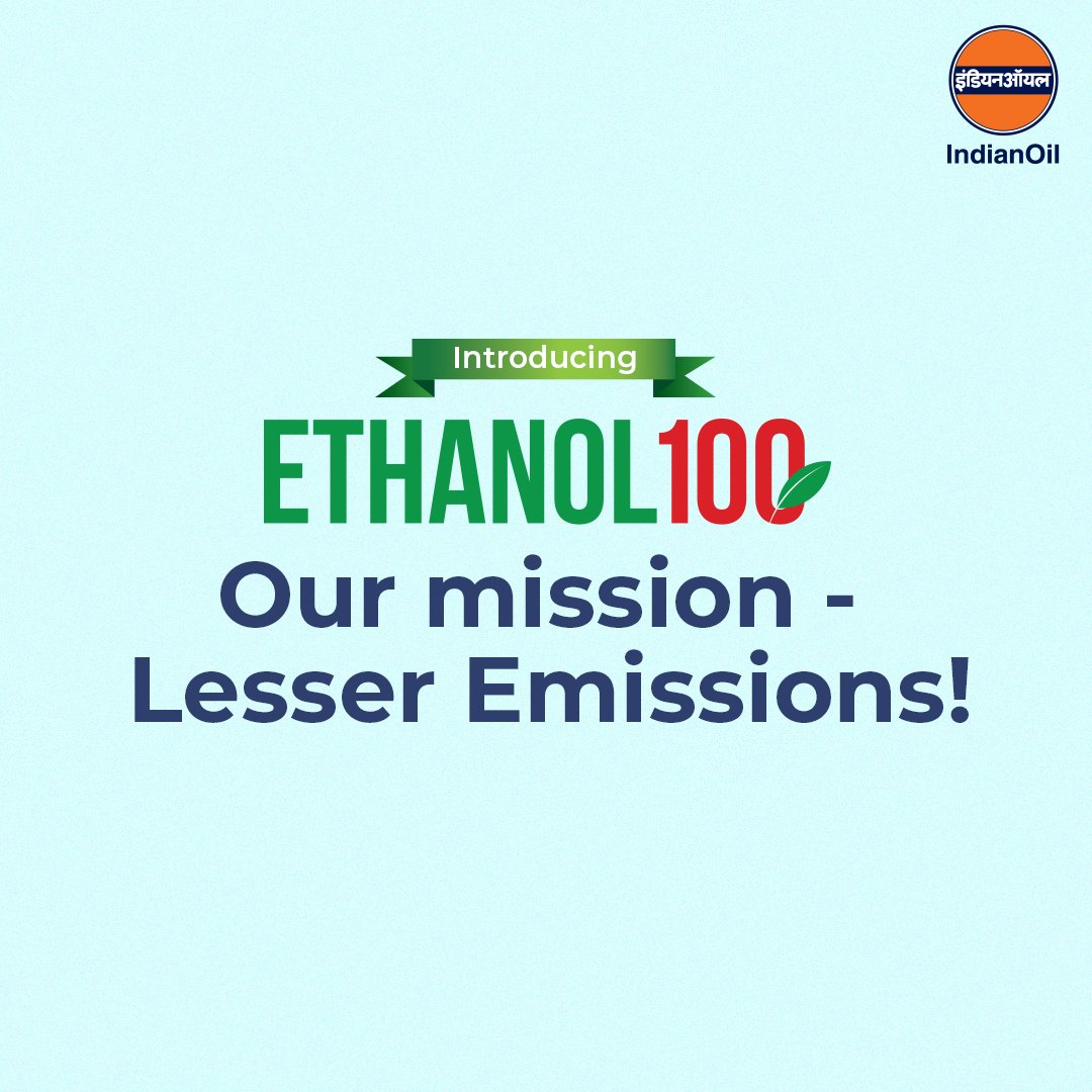 Did you know that choosing ETHANOL100 isn't just about cleaner air? It's also about supporting our farmers! With a growing demand for ethanol, farmers gain a new market for their crops, boosting their livelihoods and our nation's progress. #ETHANOL100 #IndianOil #OnDutyAlways