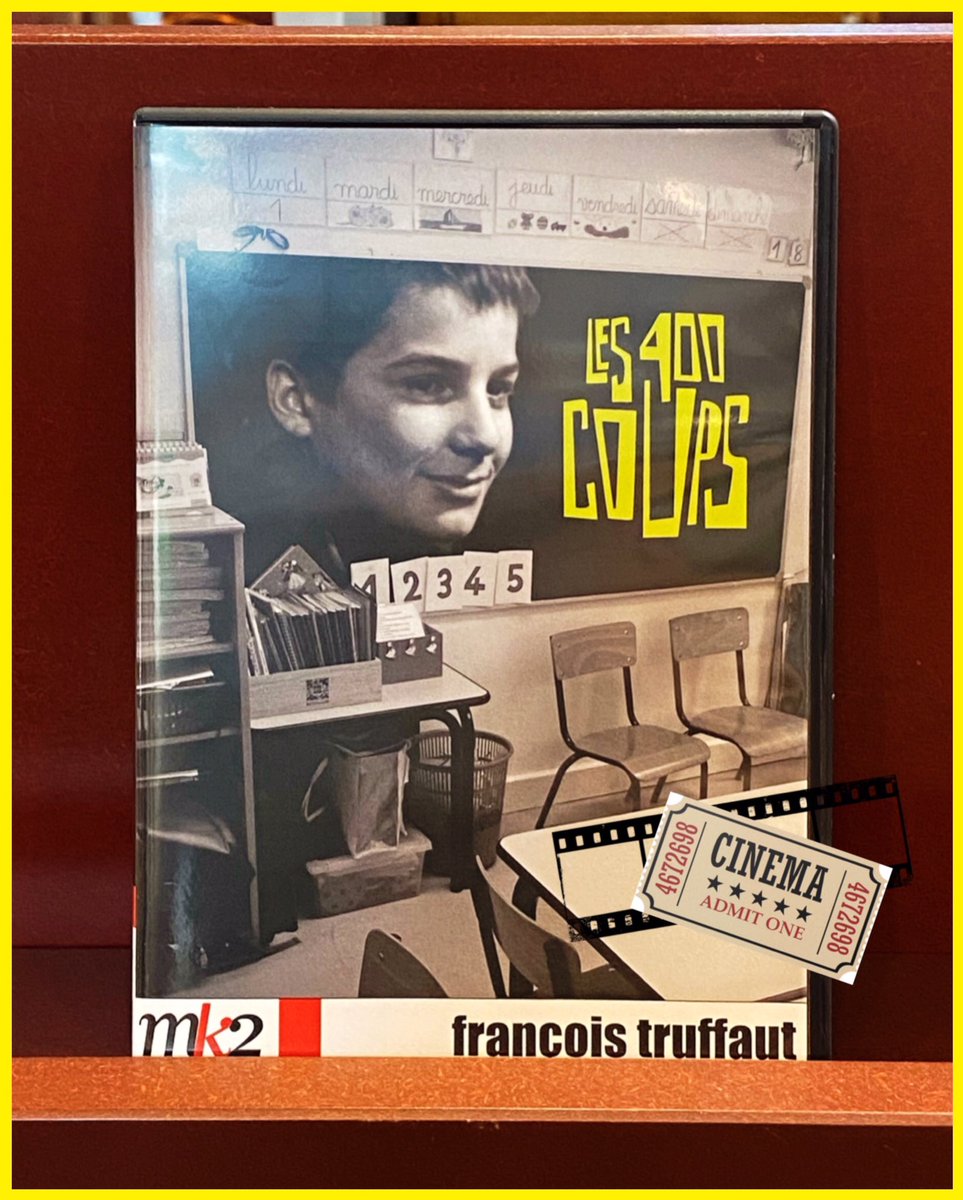 Le classique de Truffaut à retrouver au 13bis rue Lanterne ! #cinema #dvd #neuf #occasion #film #truffaut #400coups #filmscultes #dvdcollection #librairielabourse #labourse #lyon1 #lyon #achat #vente #echange