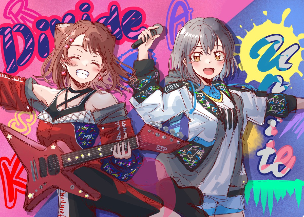 最高！最高！！最高でした！！！！！
開催おめでとうございました‼️🌟🧭
#bandoriart
 #ポピパMyGO合同ライブ