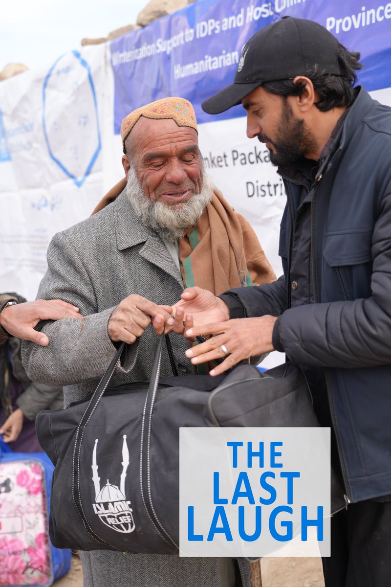 The Last Laugh! “I bought food and heating fuel using your cash assistance. My family situation would be terrible if I didn’t get this cash and supplies. Thank you, @IRWorldwide and @OCHAAfg, for coming to our aid.” Mohammad, Logar. #Winter #Cash #Warmth #Logar #Afghanistan