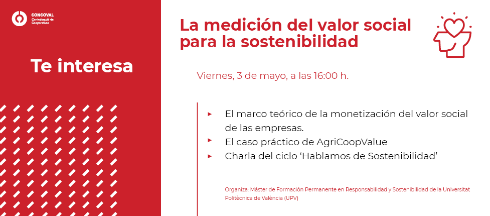 🔊¡Atención cooperativas! El próximo viernes a las 16 h., jornada: 'La medición del valor social para la sostenibilidad’, con José Luis Retolaza y @LeireSanJose ✔️Encuentro híbrido: presencial y online ¡¡¡Estás a tiempo de inscribirte!!! 👉🏼bit.ly/master-rsc-med…