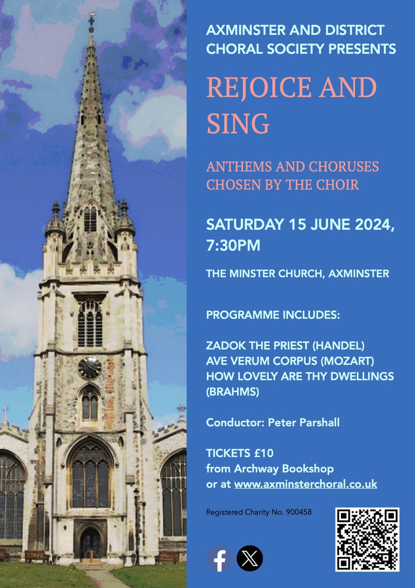 A diary #Axminster date, fab choruses…