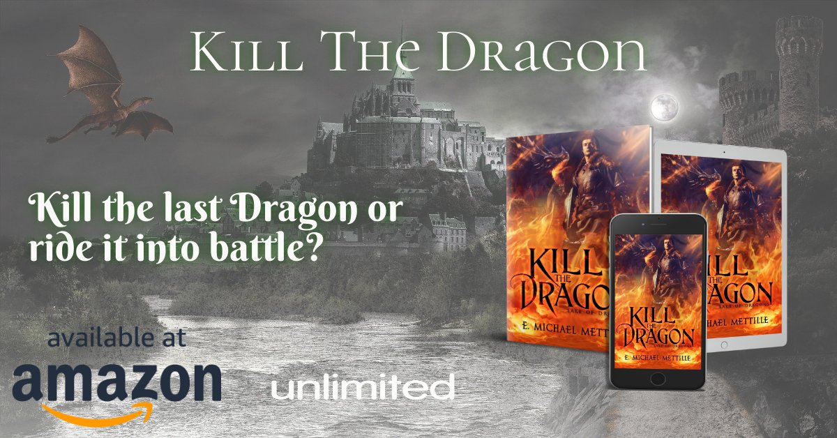Maelich has trained his entire life to fulfill the prophecy and kill the last Dragon. Not everyone he meets believes that old tale. Some would see him ride the beast into battle against the god he's worshipped his entire life. bit.ly/KTDKindleUS
#KindleUnlimited #fantasy