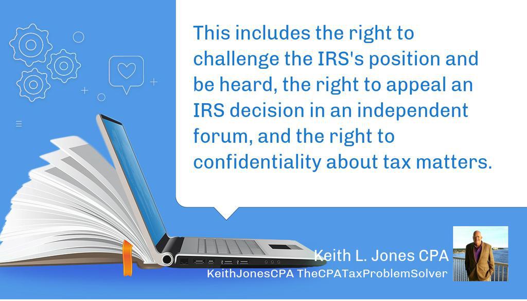 Understanding Your Taxpayer Bill of Rights: lttr.ai/AR7iW

#FundamentalRights #TheCPATaxProblemSolver #IRS #Tax