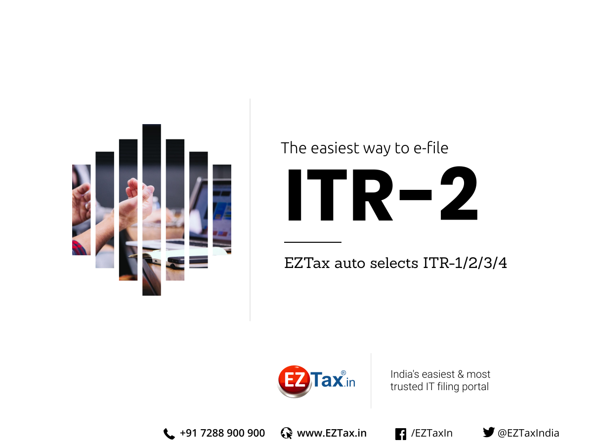 The easiest way to e-File your ITR even if you have ITR-2 with complexity from stocks, MFs, Cryptos (VDA) or even if you have foreign Income 

eztax.in/self > e-File Now.

#eztax #ITR #ITR2 #stocks #derivatives #trading