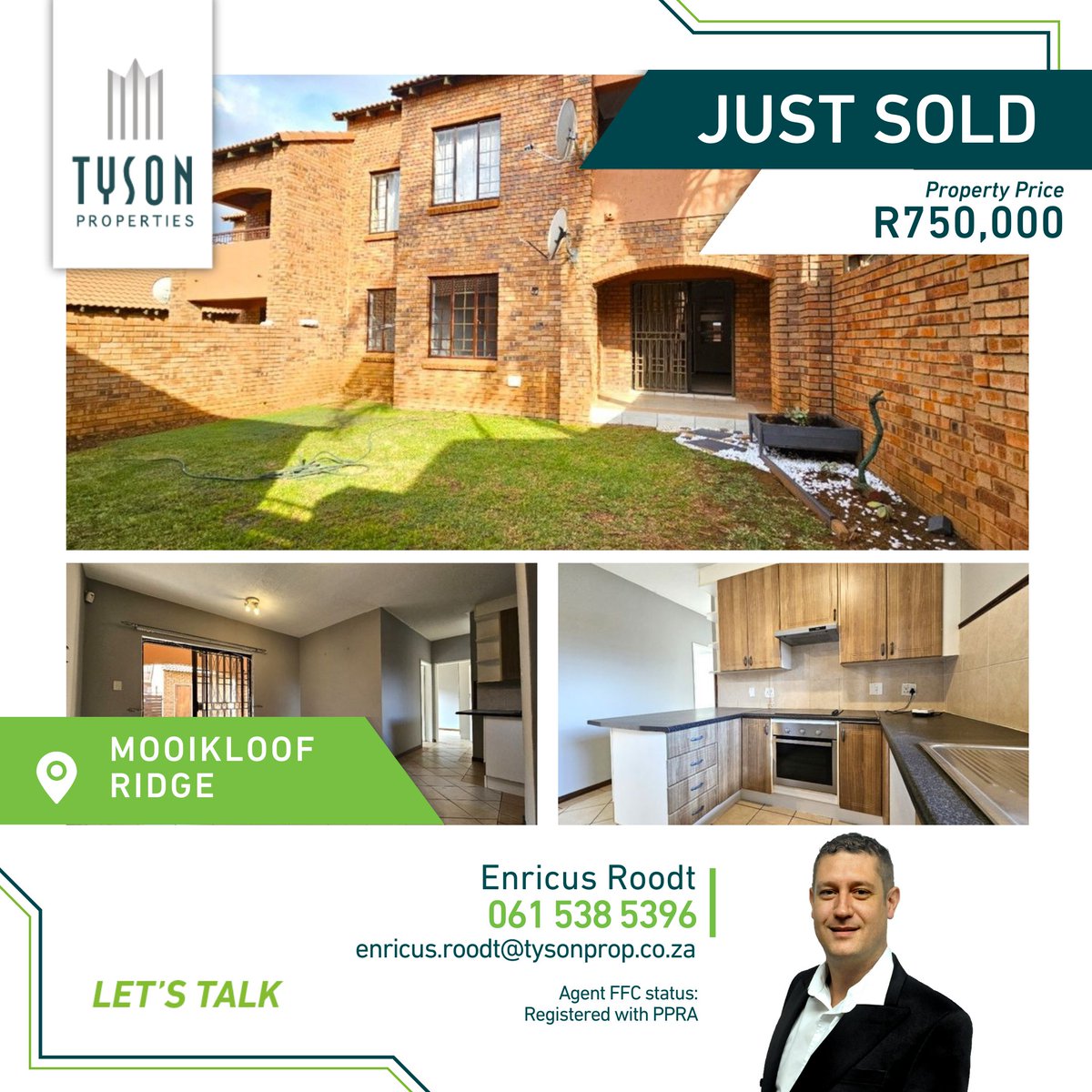 📍JUST SOLD in Mooikloof Ridge🏆
Contact Enricus Roodt today for all your real estate needs in Mooikloof Ridge🏠
View my property listings here:
bit.ly/3CB5yu6
#mkr #enricusroodt #mooikloofridge #tysonpropertiespta #expectmore