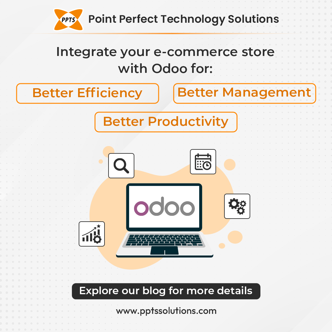 Do you know why it's important to Integrate Odoo with your E-commerce store?  

Read our Blog to know: pptssolutions.com/why-does-your-…

#ecommercestore #ecommerce #OdooERP #odooecommerce #OdooIntegration #BlogPost #onlinestore #onlineshopping #ppts #pptssolutions #pptsindiapvtltd