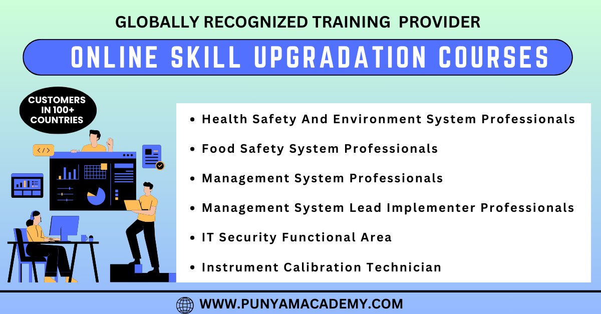 Online Skill Upgradation Courses. Enroll Now & Get Certified For more info visit Our website punyamacademy.com #onlinelearning #education