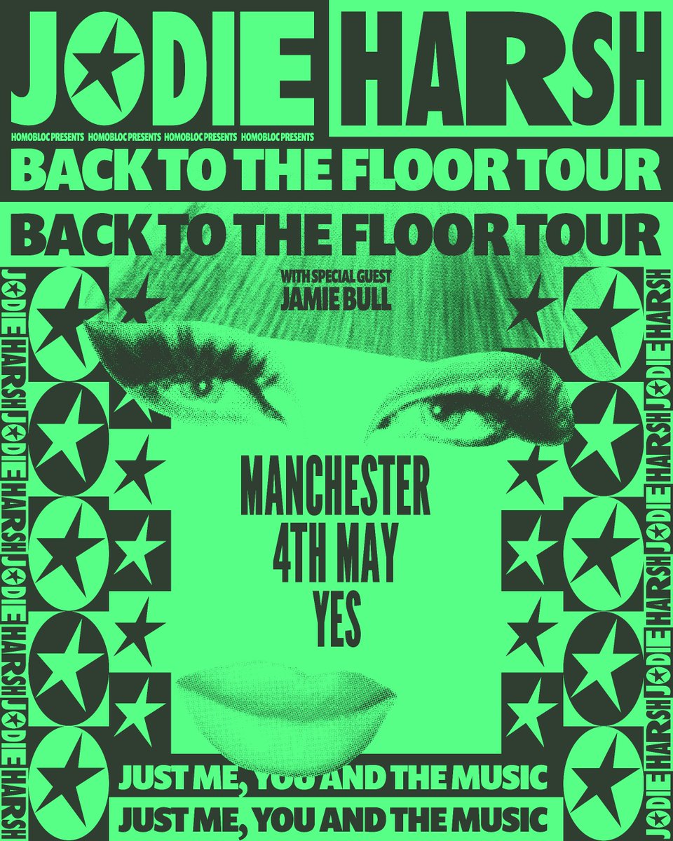 Coming up... @jodieharsh Jodie Harsh: Back To The Floor Tour Saturday 4th May 2024 [The Pink Room] 11pm - Late Tickets selling fast: seetickets.com/event/jodie-ha…