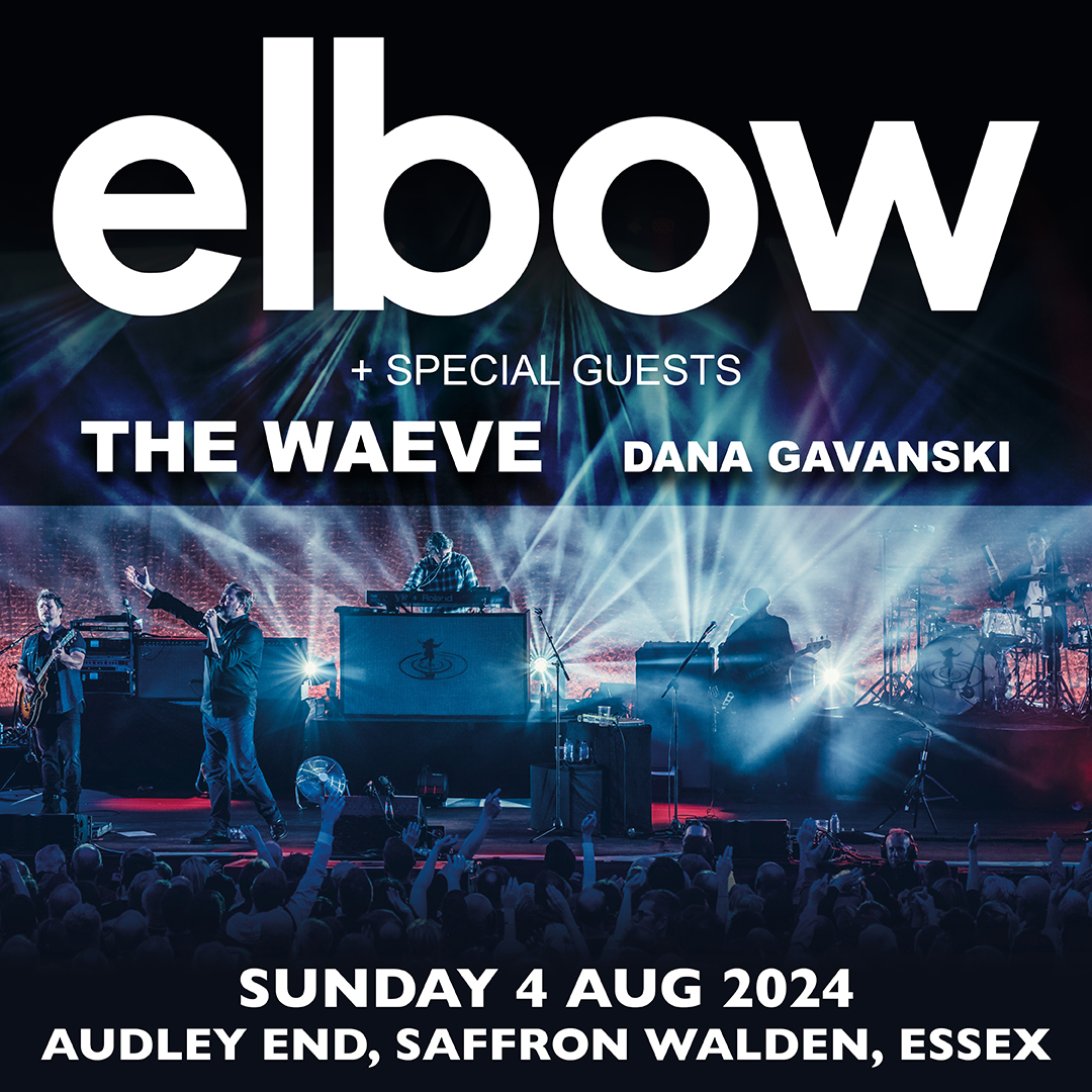 Very excited to announce that joining @Elbow at the @EHAudleyEnd estate in Saffron Walden, Essex, on Sunday, 4th August, will be very special guests @The_Waeve and @danagavanski ! Tickets OnSale now! bit.ly/elbowAudleyEnd