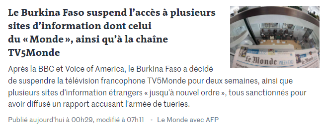 Les médias internationaux continuent de couvrir les conclusions de @HRW sur le role de l'armée dans le massacre de 223 civils en février. Bloquer l'information ne permet pas de couvrir les crimes. Les victimes méritent la verité et la justice. hrw.org/fr/news/2024/0…