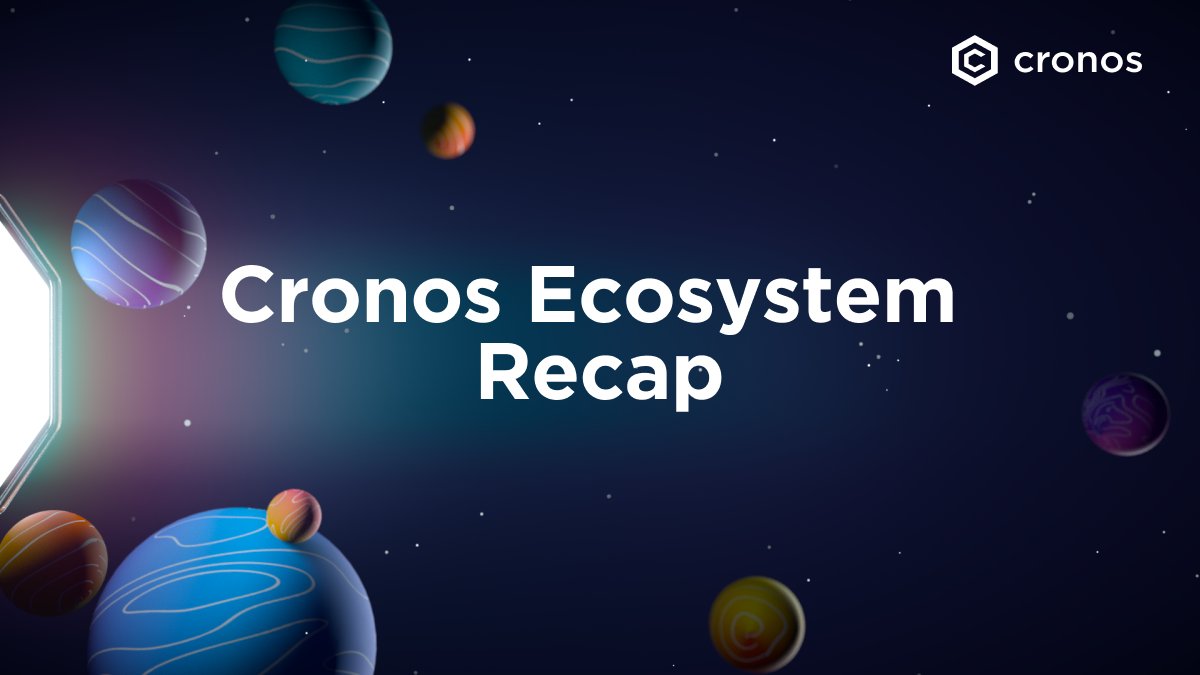 🎬 Cronos Ecosystem Recap

What an exciting month of ecosystem development in April across #Cronos for the #CROFam!

A thread on the latest happenings across dApps within the @cronos_chain ecosystem! 🧵👇