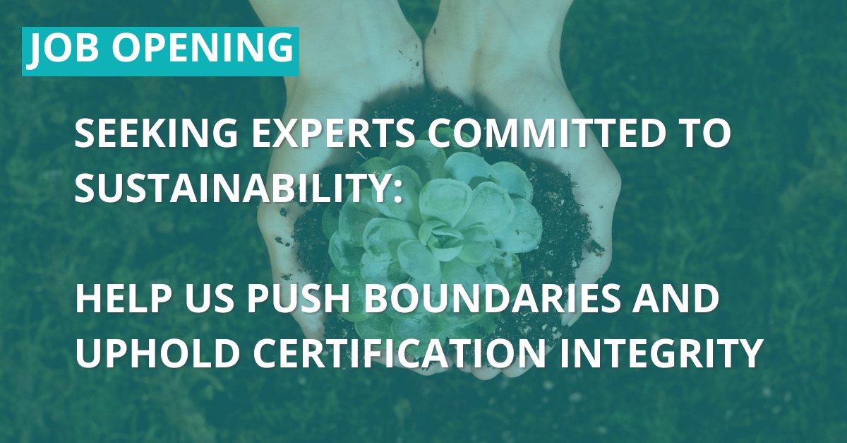 🌿 Join Gold Standard’s Expert Working Groups! We’re seeking experts in #Energy, #Forestry, #Agriculture, #DigitalMRV, and #ImpactReporting. Help shape methodologies that drive global #sustainability. Apply by 17 May 2024 ➡️ goldstandard.bamboohr.com/careers/80?sou… #ClimateAction #JoinUs
