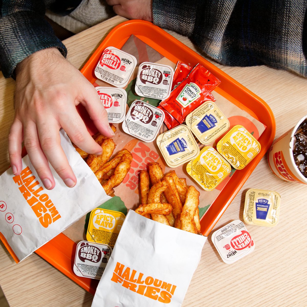 Which sauce should we dip our NEW Halloumi Fries into?