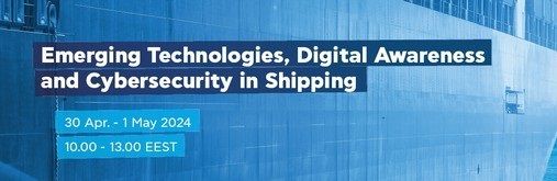 Join @HELMEPA for their latest webinar ‘Emerging Technologies, Digital Awareness and Cybersecurity in Shipping’ Taking place April 30th – May 1st, this #webinar is part of the Foundation-funded #METAVASEA programme. Find out more and register now 🔗 loom.ly/ZIqZbJE