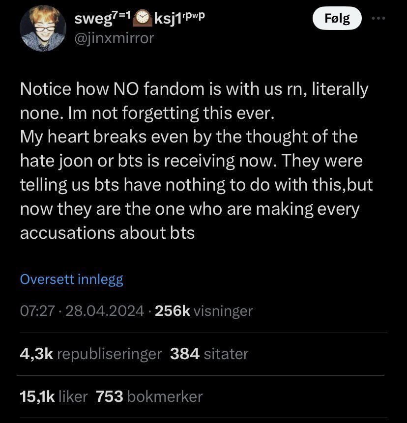 I love it whenever they can’t figure out why NO fandom is with them. It couldn’t possibly be the way you have spent the past 10 years dragging every idol and fandom out there, no?