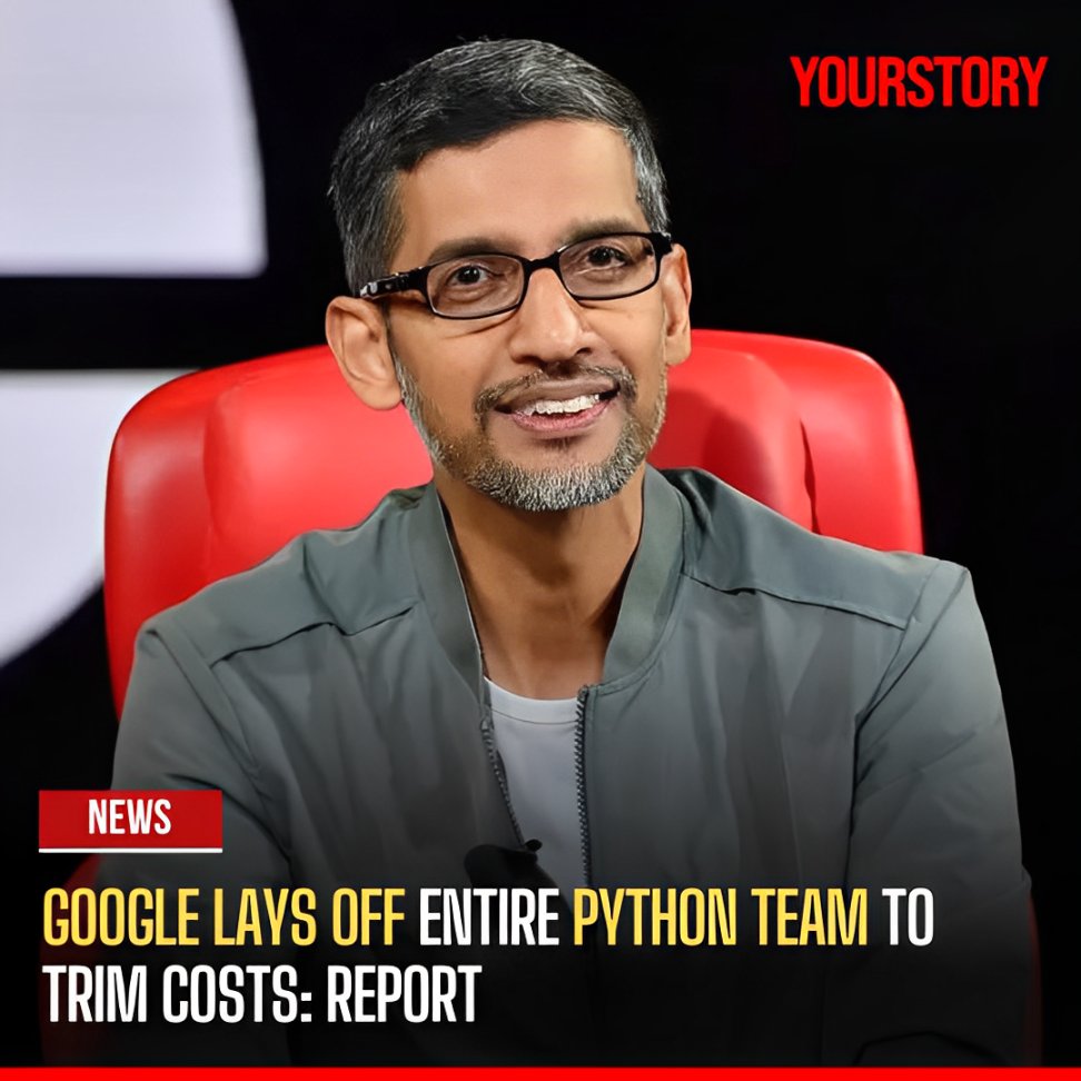 #Google has reportedly laid off several employees, including its entire #Python team, as part of cost-saving measures.

by @bhuvsss | #layoffs

Read More👇
yourstory.com/2024/04/google….
