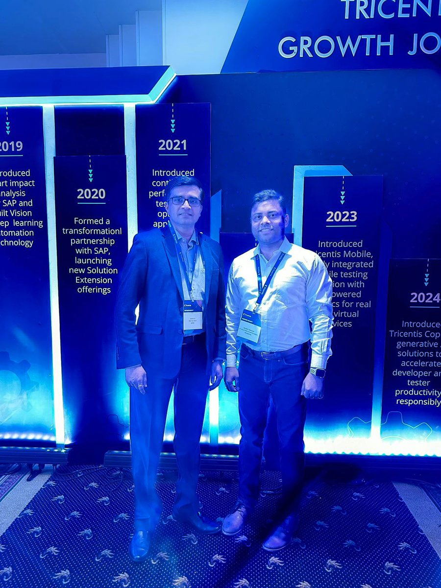 #HeadSpin participated in the India Partner Kickoff 2024 event organized by @Tricentis. We discussed our joint offering, #TricentisDeviceCloud (TDC), and aligned business objectives. Great networking and insightful discussions! #Tricentis #PartnerDay #Partnership #TDC