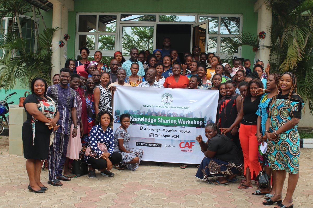 Testimonies from our knowledge-sharing workshop speaks volumes. Women smallholder farmers in Gboko are well-equipped with the knowledge of sustainable agriculture practices, especially in the production of organic pesticides and fertilizer. 🌿♻️ bit.ly/3UivUsL @Caf