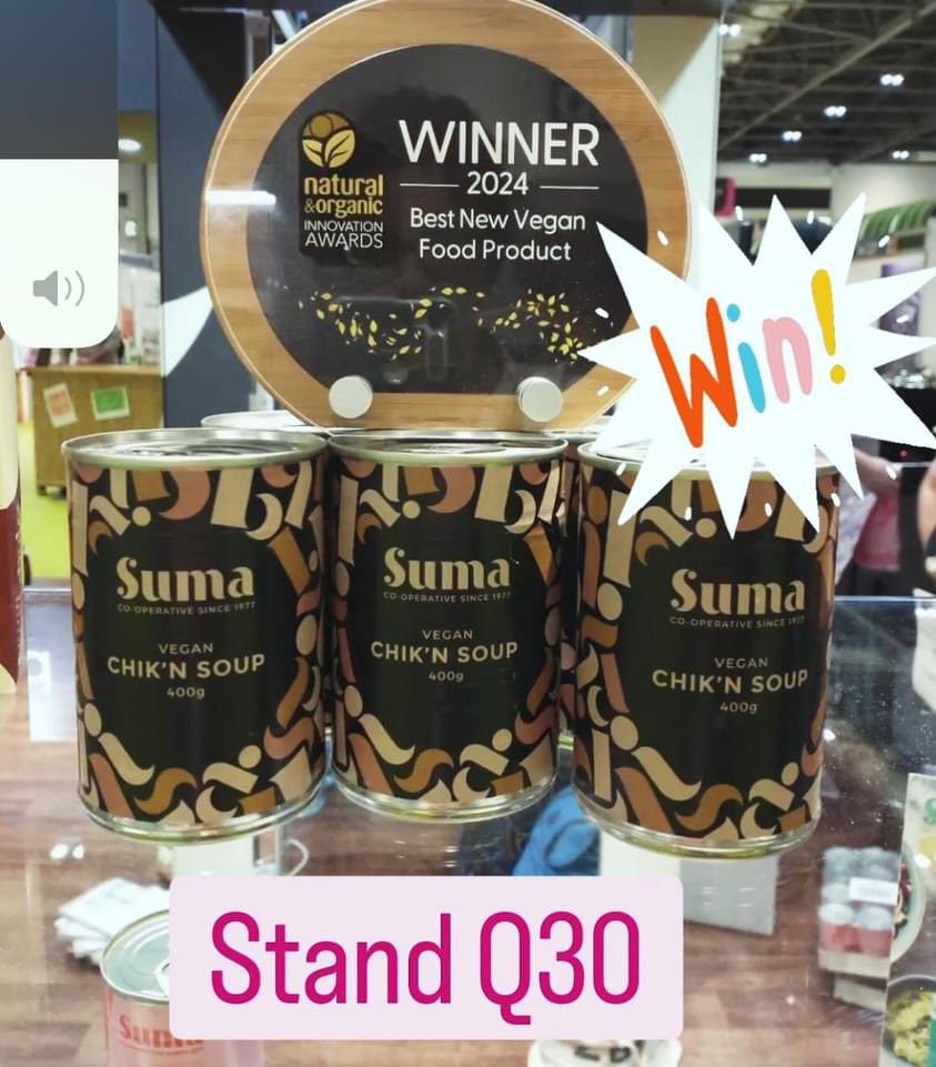 ✨New Product ✨ 

Award Winning Suma Vegan Chik’n Soup !!

@SumaWholefoods 

#veganchickensoup #vegan #wholefoods #prestwich #easydinner #northmanchester #cooperative #ethicalgrocery