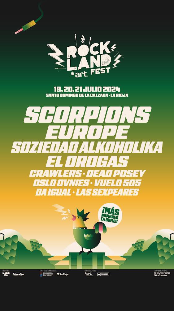 more mess incoming, see you at rockland fest 🇪🇸