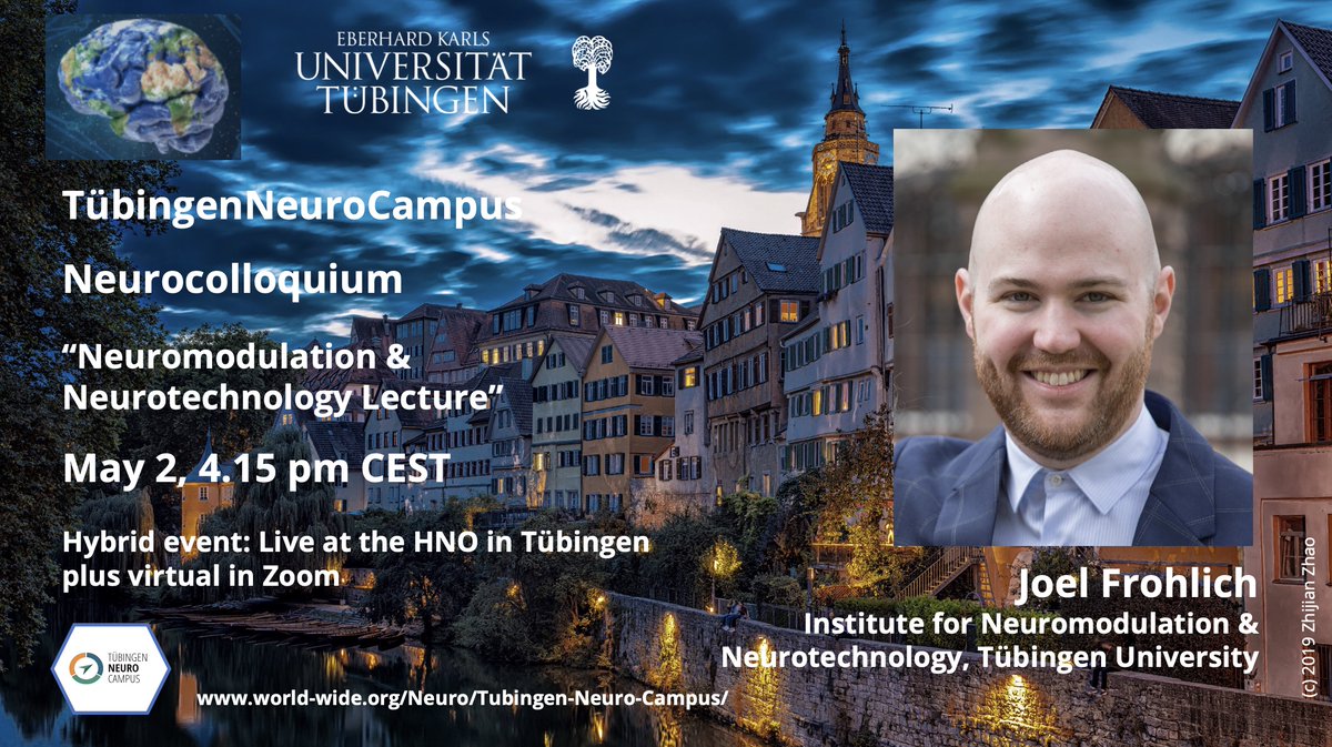 📢Join us for the next talk in our Neurocolloquium on May 2 at 4.15pm CEST: @joel_frohlich from the Institute for #Neuromodulation & #Neurotechnology @uni_tue will talk about 'Charting the fetal development of #neural complexity' @worldwideneuro 👉Sign up bit.ly/2TPjNZ1