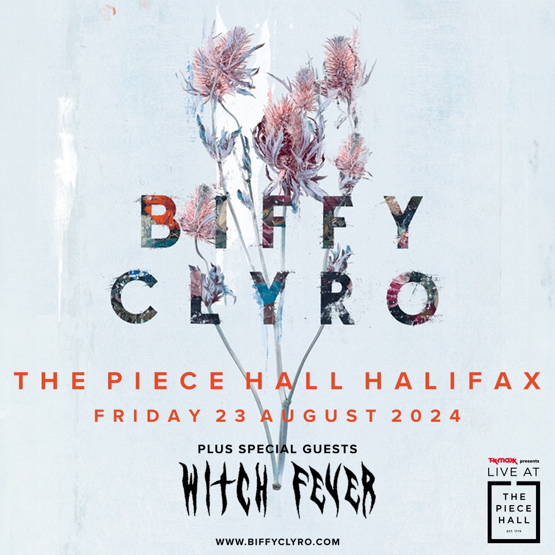📢@BiffyClyro are the final headliners for this summer’s record-breaking @TKMaxx_UK presents Live at The Piece Hall! The superstar rock trio bring their electrifying and explosive live show to our historic open-air courtyard on Friday 23 August. Tickets go on sale at 10am on
