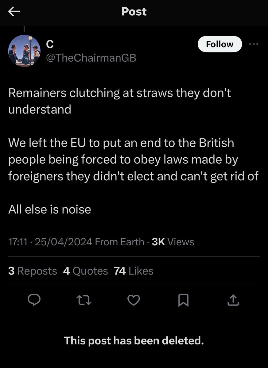 When you really don’t understand how the EU works….