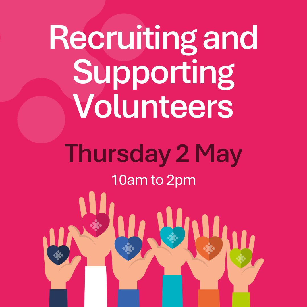 🙋 Volunteers are the backbone of the charity sector, but since the pandemic, the % of people volunteering has decreased 💙 Join our training session this week to reflect on best practice in attracting and managing volunteers 🗓 Thurs 2 May, 10am-2pm 📝 actiontogether.org.uk/civicrm/event/…