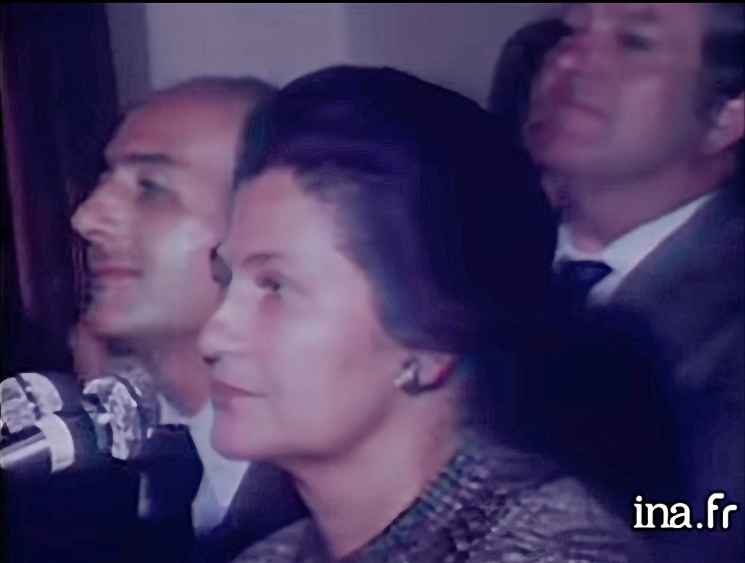 'Vous ne me faites pas peur. J'ai survécu à pire que vous, vous n'êtes que des SS aux petits pieds.' #SimoneVeil, 1979 lors d'un meeting pour les européennes face à l'#extrêmedroite.

45 ans après, l'héritage de Simone Veil résonne en nous.#VotonsLe9Juin #EuropeUnie🇪🇺 #AvecElles