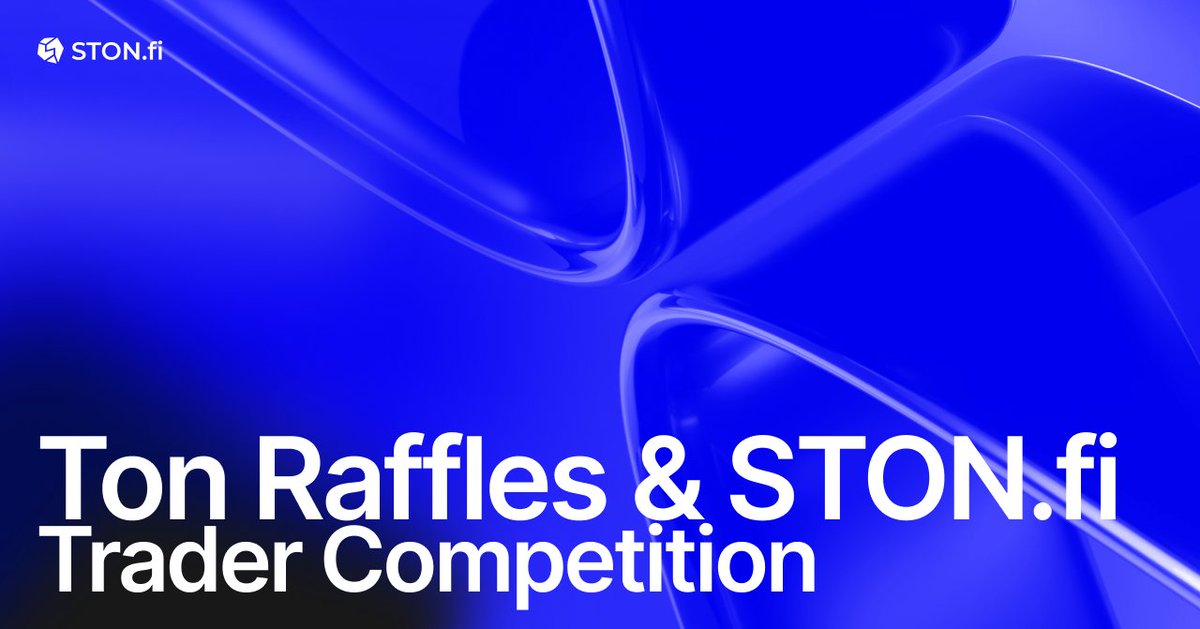 📢 Ton Raffles & STON.fi: Trader Competition

Together with @TonRaffles, we're launching a #trader competition. Climb to the top of the leaderboard and win #rewards depending on your #trading volume 🔥

🥇 1st place: 100 TON
🥈 2nd place: 50 TON
🥉 3rd place: 25