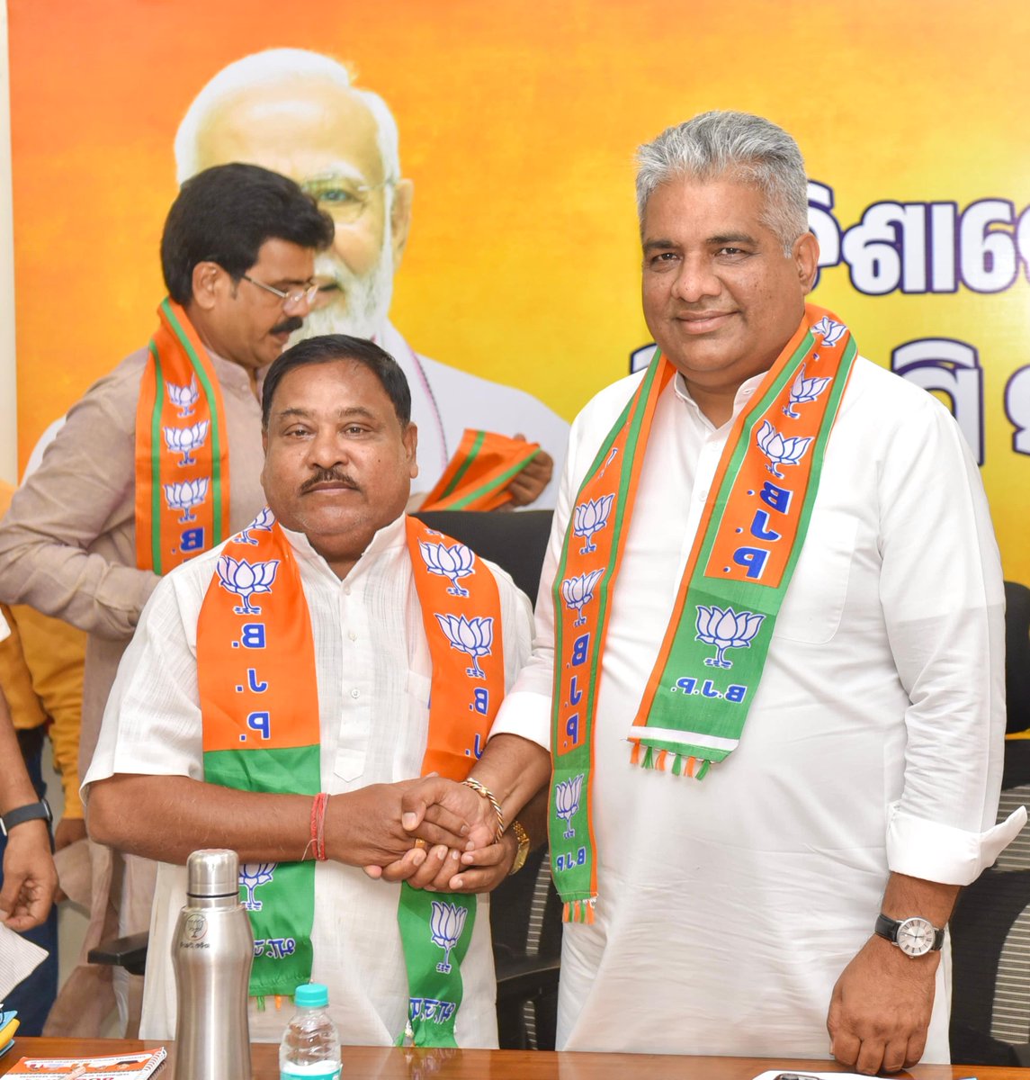 Chaired the meeting of Odisha BJP SC Morcha at BJP Office in Bhubaneswar.