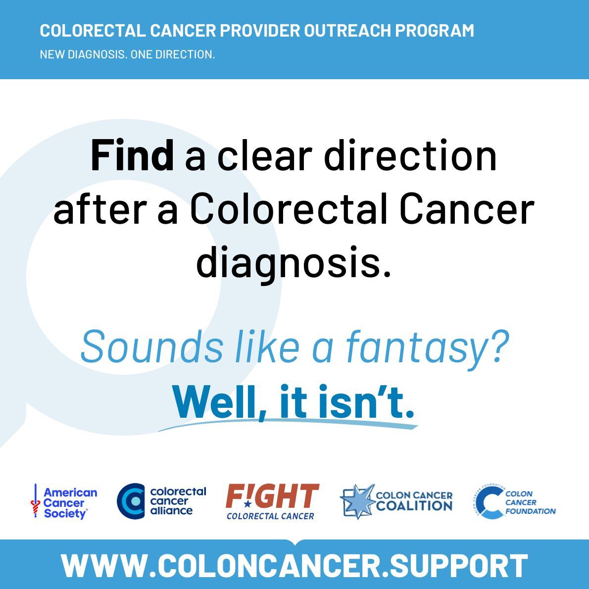 Knowledge is power! Arm yourself with information about colorectal cancer. 🧠 

💙 Visit colorectalcancer.support 💙 

#ColorectalCancer #CRC #ColonCancer #ScreeningsSaveLives #CancerAwareness #BlueForCRC #NeverTooYoung #FightCRC #ColonCancerAwareness