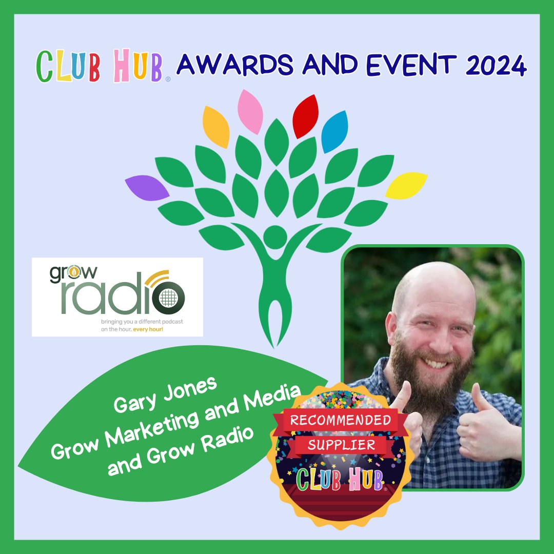 GROW Radio is thrilled to be exhibiting and streaming at CLUB HUB EVENT 2024, where they'll be delving into the exciting realm of podcasting. How Exciting! Who wants to get involved? clubhubuk.co.uk/event-tickets/… #ClubHubEvent2024 #ClubHubUK #ClubHubMember