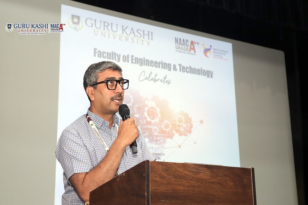 Celebrating National Technology Day at the Faculty of Engineering and Technology! Honoring innovation and our nation's tech achievements. Let’s shape the future! #NationalTechnologyDay #Innovation #GKU #GuruKashiUniversity