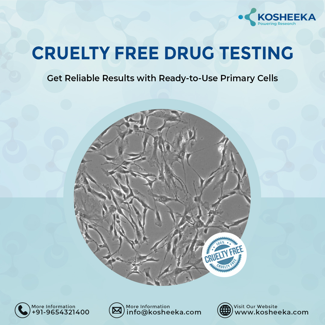 Bid farewell to #animaltesting, and embrace accurate outcomes! 

Are you aware that modern medicinal methods do not require the use of animals for tests? For #drugtrials, #humanorigin cells are applied in the #primarycells test, which provide more precise outcomes. 

#drugtesting