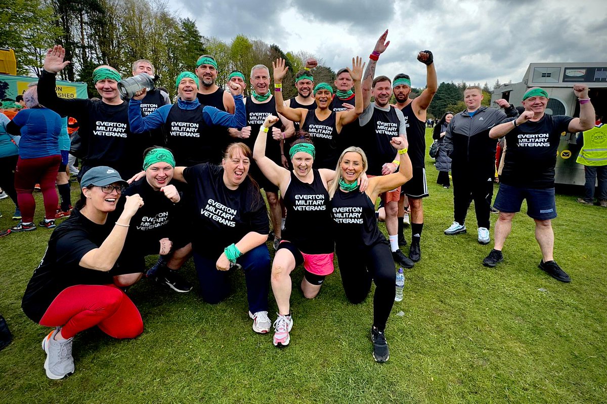 A round of applause for the fearless EitC military veterans who conquered @BornSurvivorUK over the weekend! 💪💙✨

🏆 Well done guys.