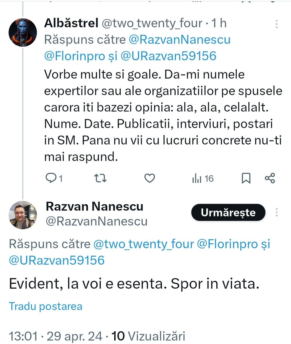 După cum era de așteptat, 'cinicul', 'neutrul' 'suveranist' e doar un amărât de pro-fascist mascat prost care încearcă să fie subtil și nu-i iese. O fi mai recent activat, cine știe 🤷‍♀️?