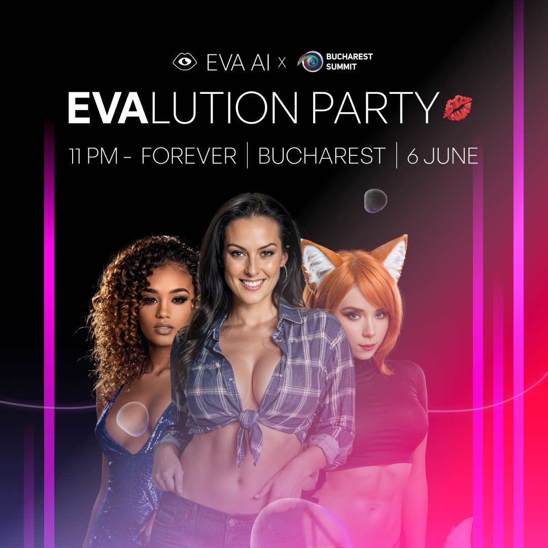 Prepare for a party like never before, powered by Eva AI's Evaluation Party Fusion! 🚀 With Eva AI, the party doesn't never stops - choose your vibe, select your avatar, & chat with in a judgment-free space. #aichatbot #anime #cosplay