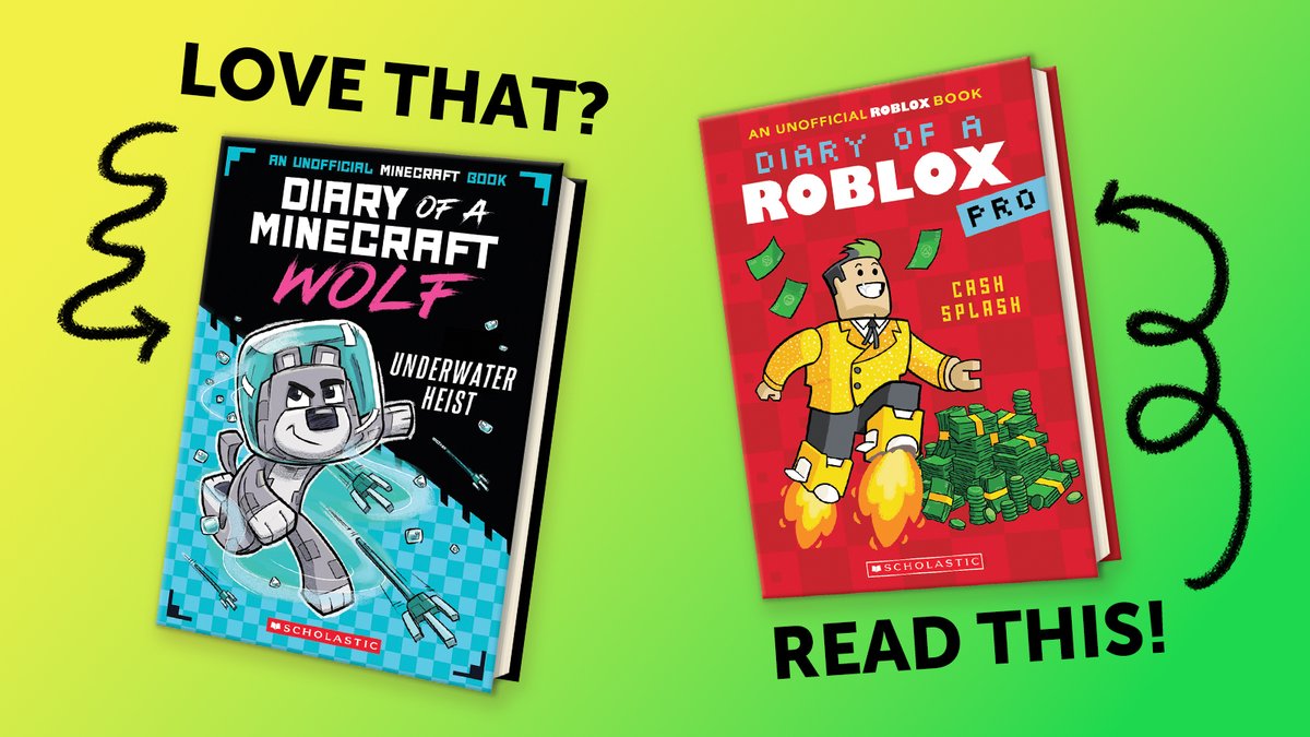 🔈 Attention fans of all things Roblox! Check out the newest Diary of a Roblox Pro - Cash Splash - Available May 7th! DIARY OF A MINECRAFT WOLF: UNDERWATER HEIST DIARY OF A ROBLOX PRO: CASH SPLASH