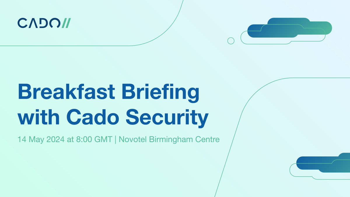 Headed to CyberUK? Join us on May 14, 2024 at Novotel Birmingham Centre in Birmingham, UK to learn about how you can expedite investigation and response by leveraging the scale, speed, and automation of the cloud with Cado Security. Register now: hubs.li/Q02tVX4g0