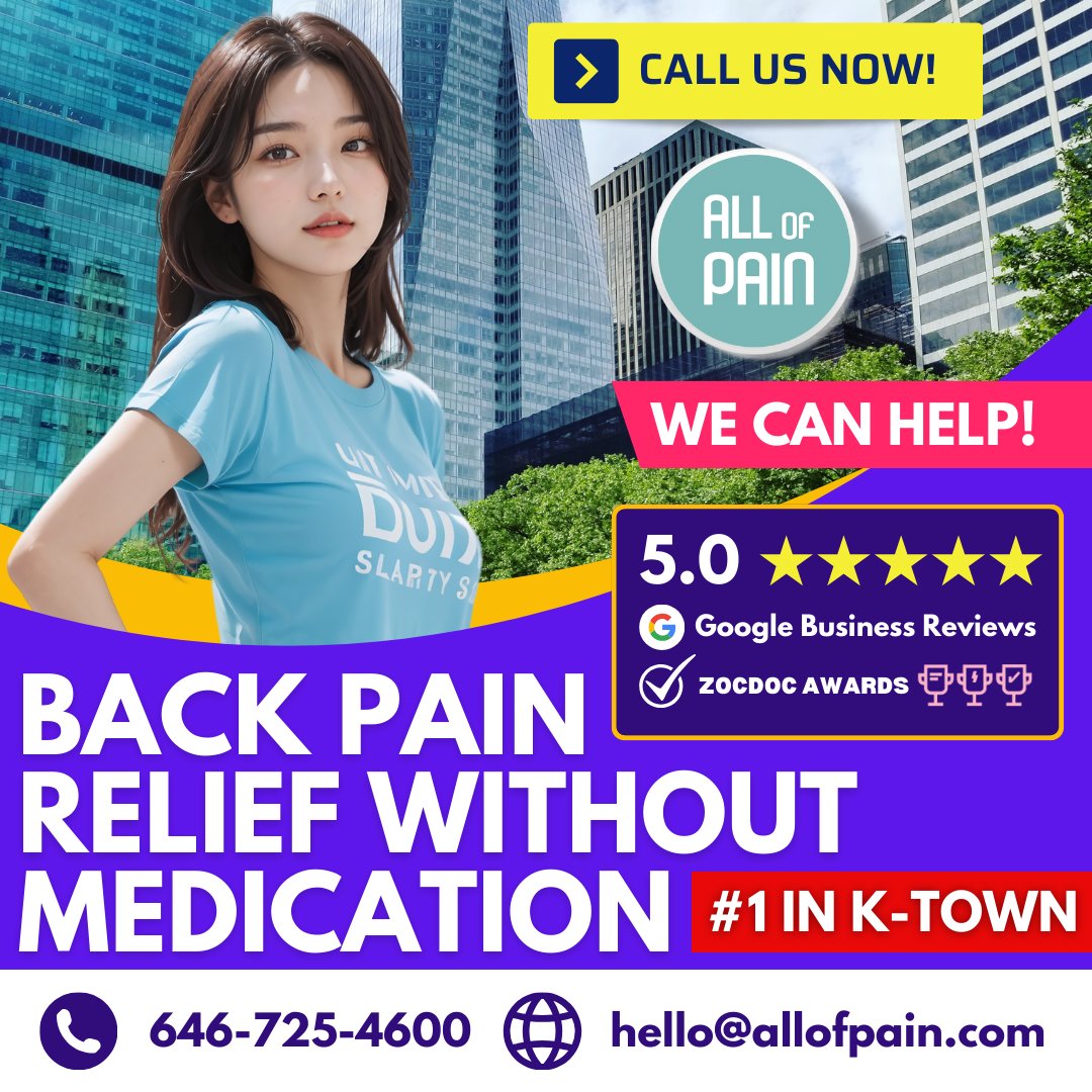 🙍‍♀️ Is back pain holding you back?⁠

Read more here...

l8r.it/ewBD

#nyckoreatown #midtownwest #nycpainmedicine #ktownnyc #painmedicineofnewyork #midtownmanhattan #newyorkpainmedicine #nycpainspecialists #紐約  #painmedicinenyc #newyorkchinatown #koreatownnyc