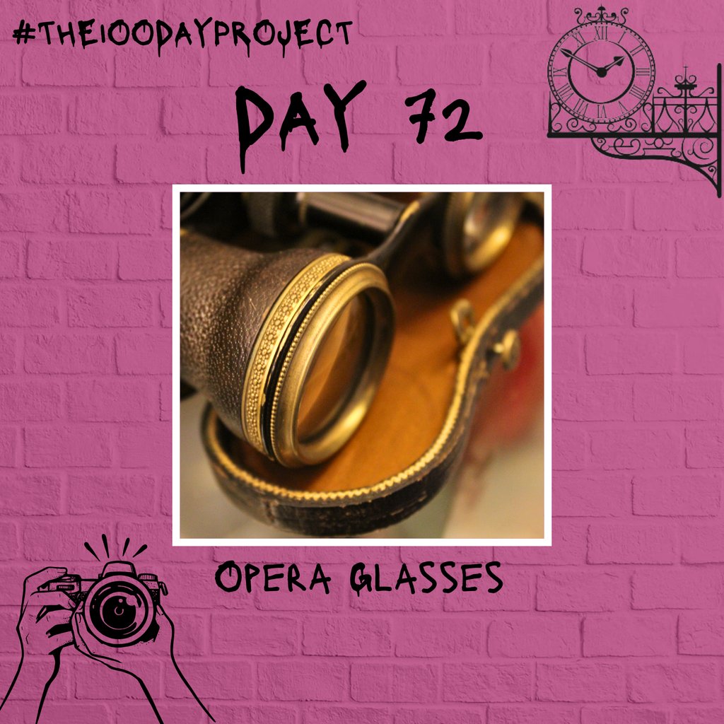 #day72 of #the100dayproject - Opera Glasses

Head to our Facebook or Instagram for the full post
#100daysatthemuseum #artinmuseums #richmond #richmonduponthames #getinspired #becreative #artist #photography #collage #newperpectives #colours #textures #lookclosely