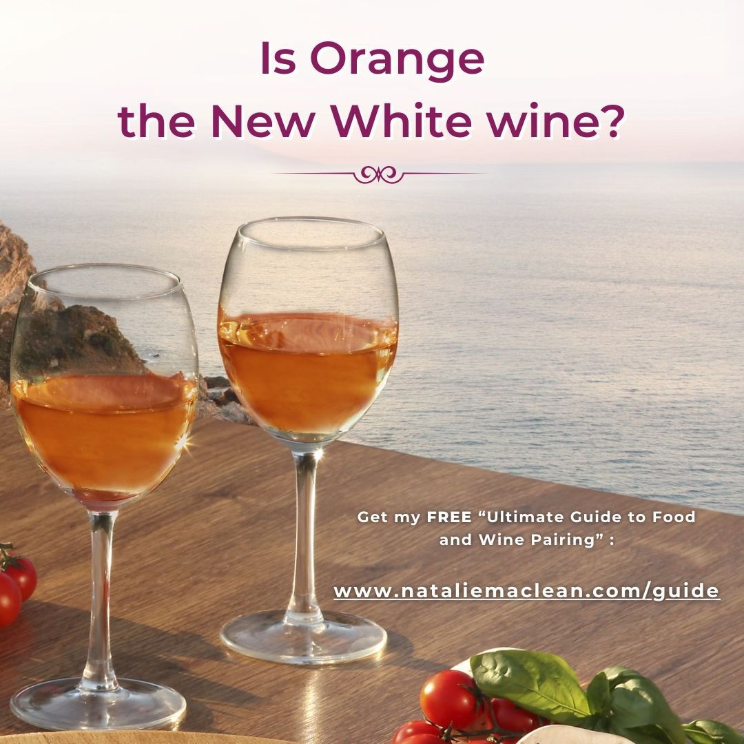 🍊 Is Orange the New White wine❓

nataliemaclean.com/blog/videos/wh…

@AustrianwineUSA @austrianwineuk @winesofchile_ca @winesofchileuk @nzwineeurope @oncraftwineries @WineCountryOnt @grapegrowersont @wineriesofNOTL @southbrookwine @WineGrowersCA @sperlingvyds @BCWine @bcwas @winesofarg