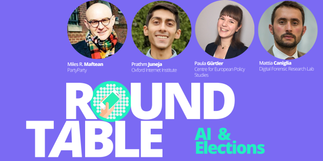 Have we got AI news for you! 🤖🗞️Join us at our Roundtable on AI & Elections, 22 May 2-3:30pm BST, where we will discuss the transformative power of AI in shaping electoral processes, focusing on its positive potential & necessary regulatory frameworks! 👉 tickettailor.com/events/technol…