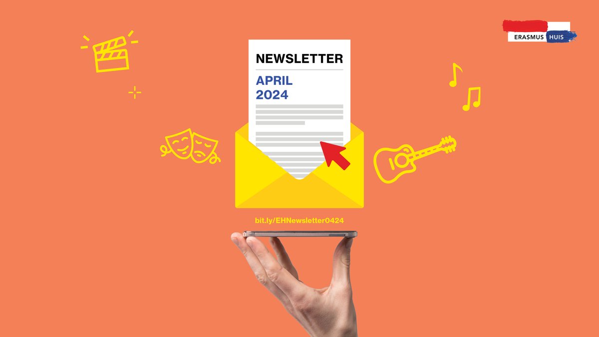 The latest Erasmus Huis newsletter is out! 📩✨ Explore a series of cultural inspirations in our upcoming events: a family film screening, a classical music concert and a photo exhibition by Kadir van Lohuizen. 🎶📷📖 Read the newsletter here ⬇️ bit.ly/EHNewsletter04…