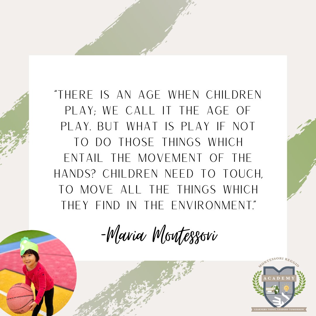 ✨Maria Montessori Quote of the Day✨

#MRASugarLand #MRAStudents #GrowWithMRA #SugarLandPrivateEducation #MontessoriEducation #ReggioEmilia #EarlyChildhoodEducation #CogniaAccredited #Cognia #HoustonsBest #HoustonsBestOfTheBest #TPSA #MariaMontessori #QuoteOfTheDay